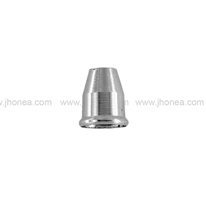 Shiny Silver Metal Aglets for Hoodies & Track Pants