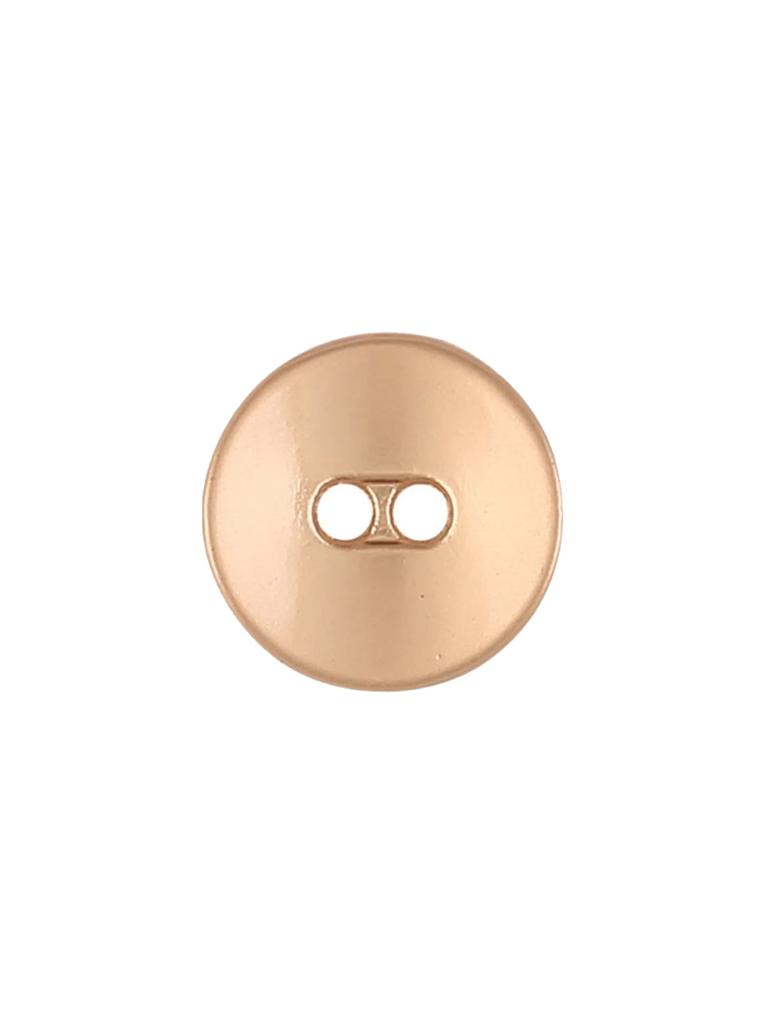 Fashionable Round Shiny Gold Shape with Curvy Structure Metal Button