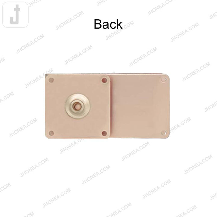 Matte Finish Designer Rectangular 2 Part Snap Buttons