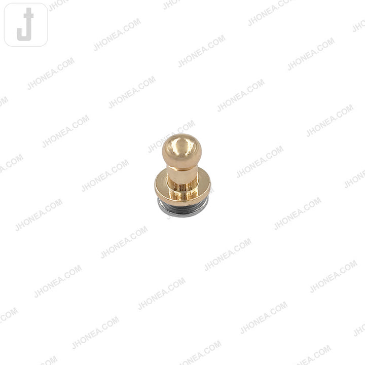 Versatile 8mm Round Head Screw Metal Button Stud for Shirt/Bags/Belts