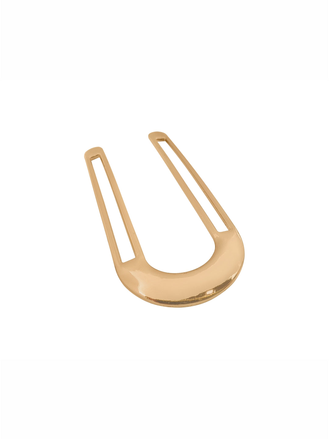 Chic Shiny Finish U-Shaped Metal Connector Buckle