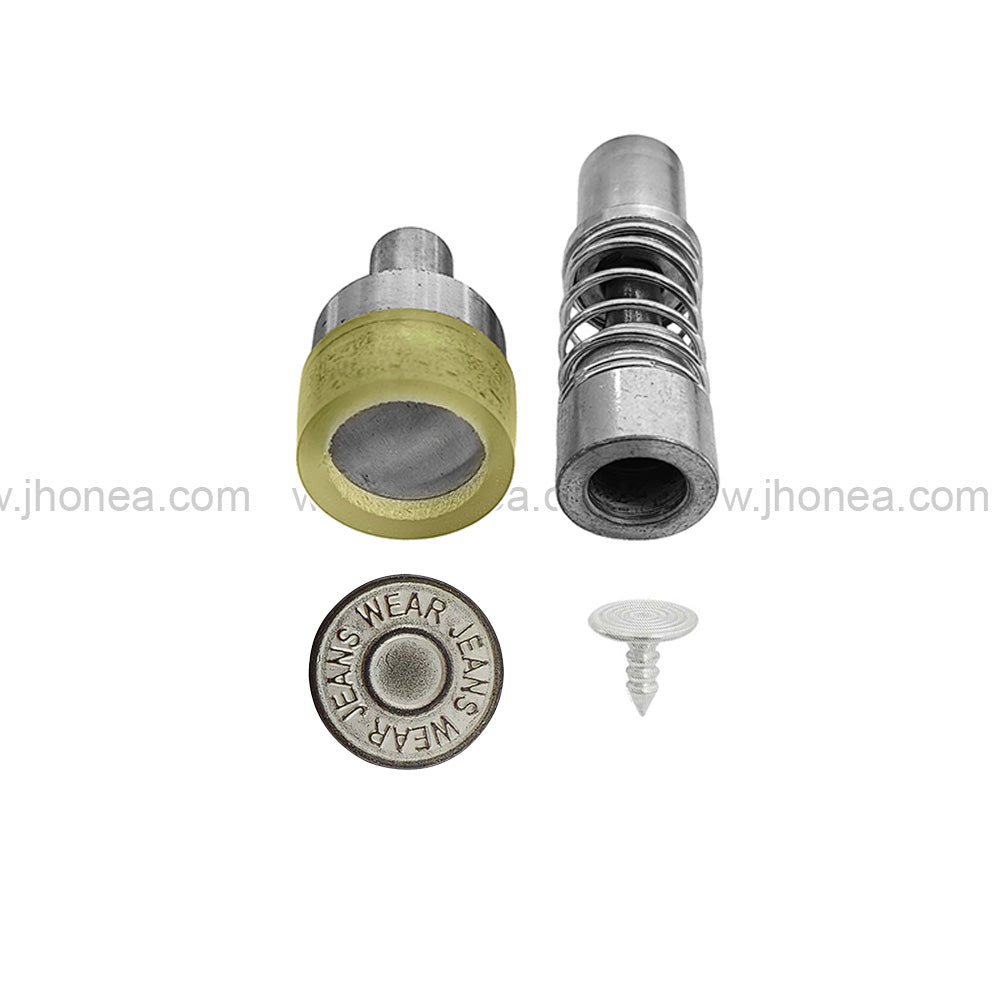 Round Engraved Jeans Button Die Mold for Button Fitting