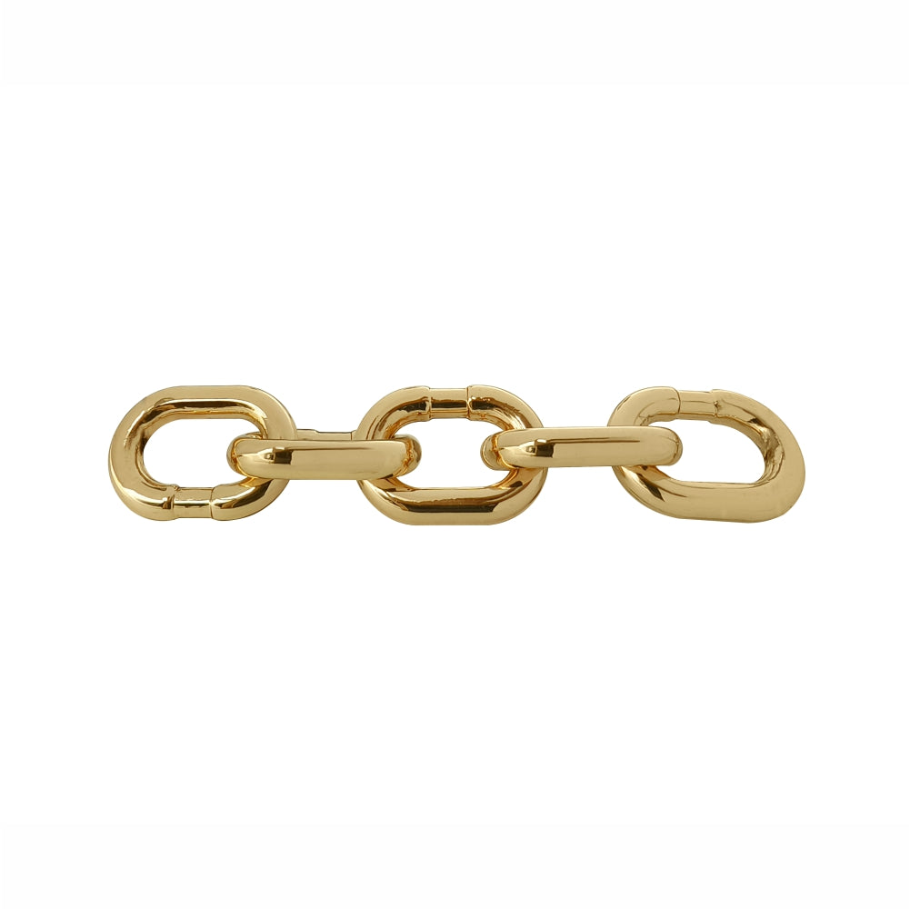 Premium Luxury Shiny Gold Chunky Link Chain Accessory