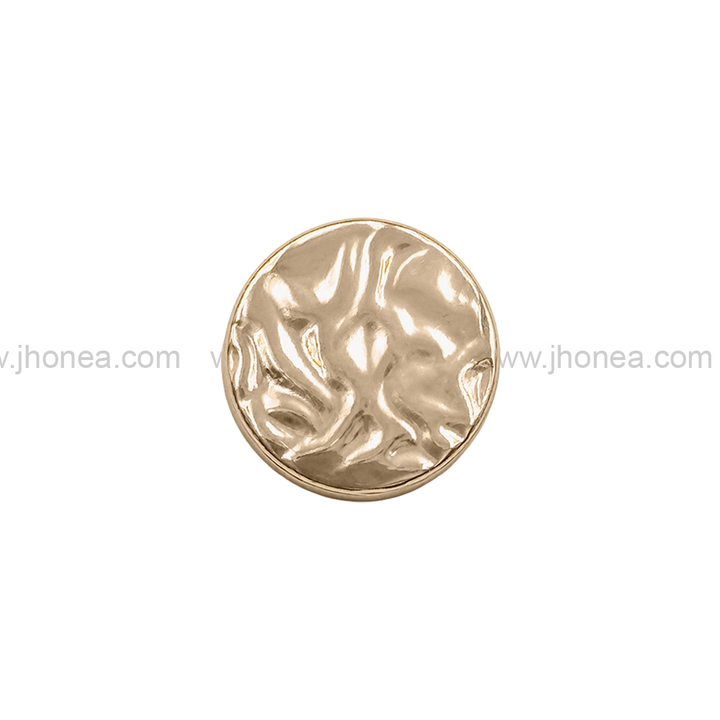Round Shape Classic Hollow Back Shank Metal Button