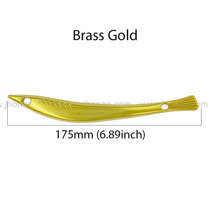 Decorative Curved Brass Gold Fashion Metal Buckle for Bags & Accessories