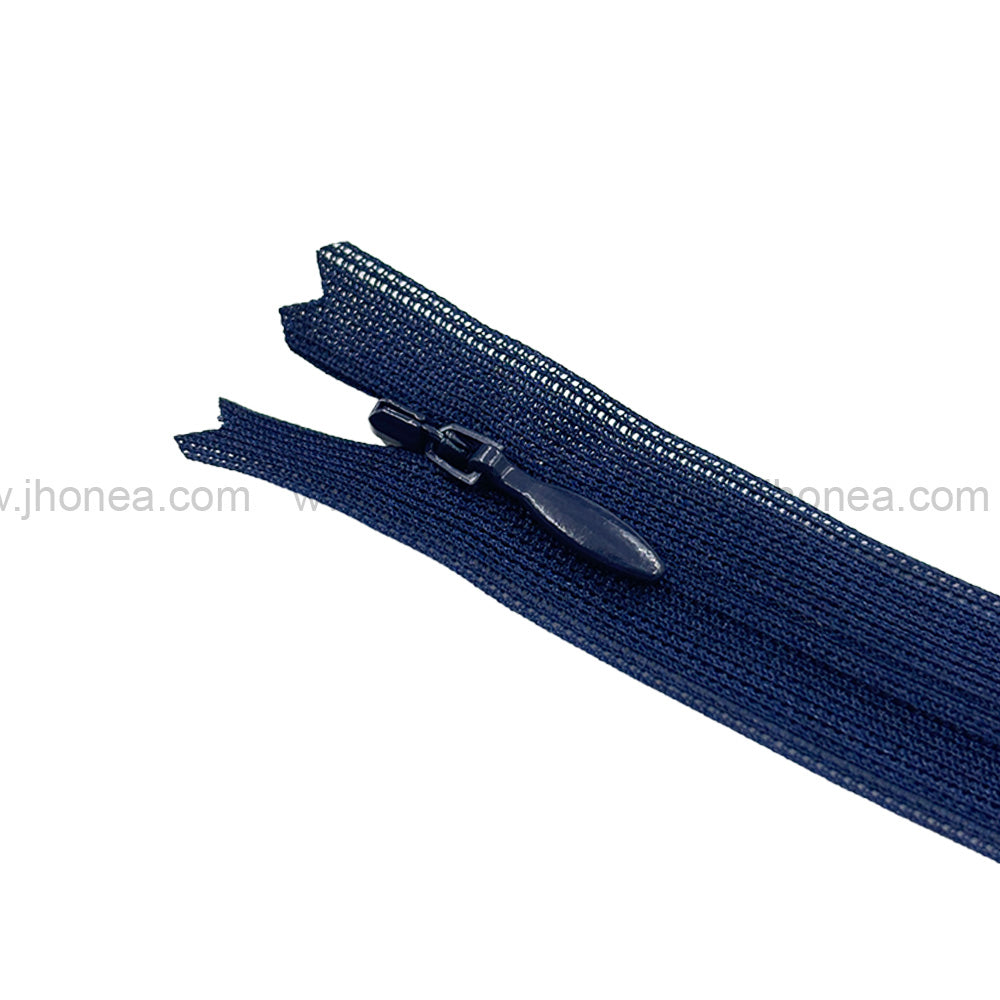 YKK #2 Invisible Closed-End Concealed Zipper 18 Inch Assorted Colors Pack of 60 Pieces