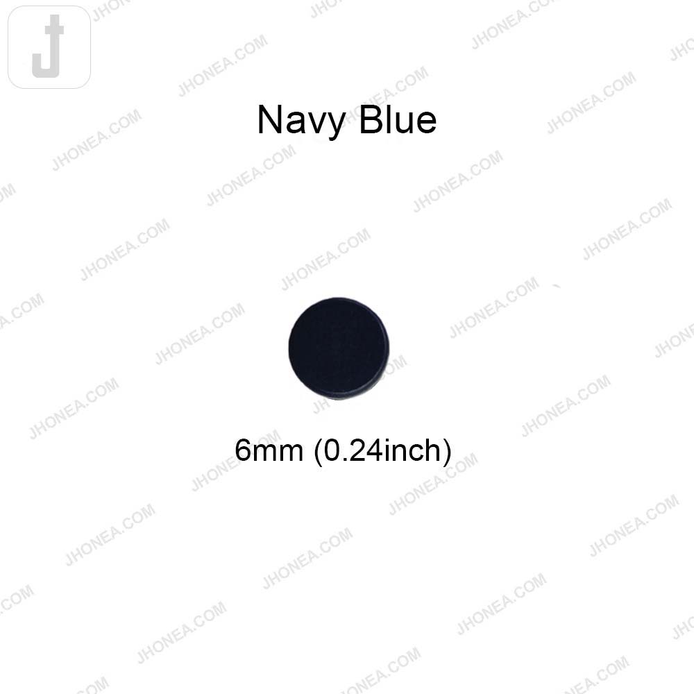 6mm Colored Rivet Fastener Stud for Garments/Bags