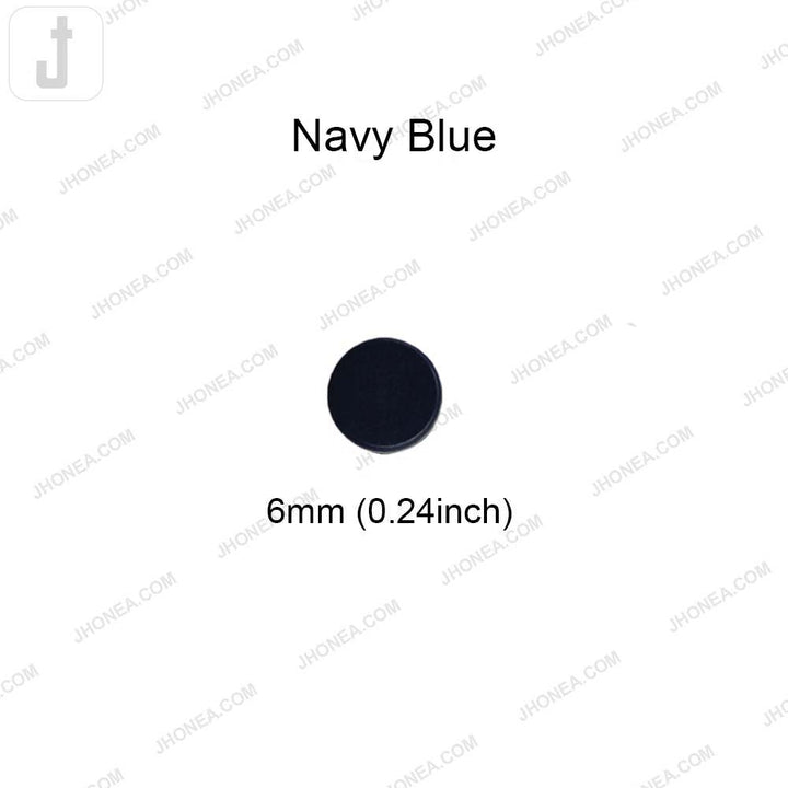 6mm Colored Rivet Fastener Stud for Garments/Bags
