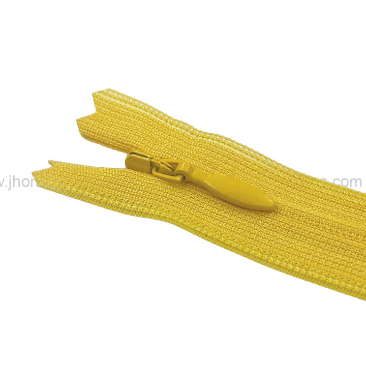 YKK #2 Invisible Closed-End Concealed Zipper 18 Inch Assorted Colors Pack of 60 Pieces