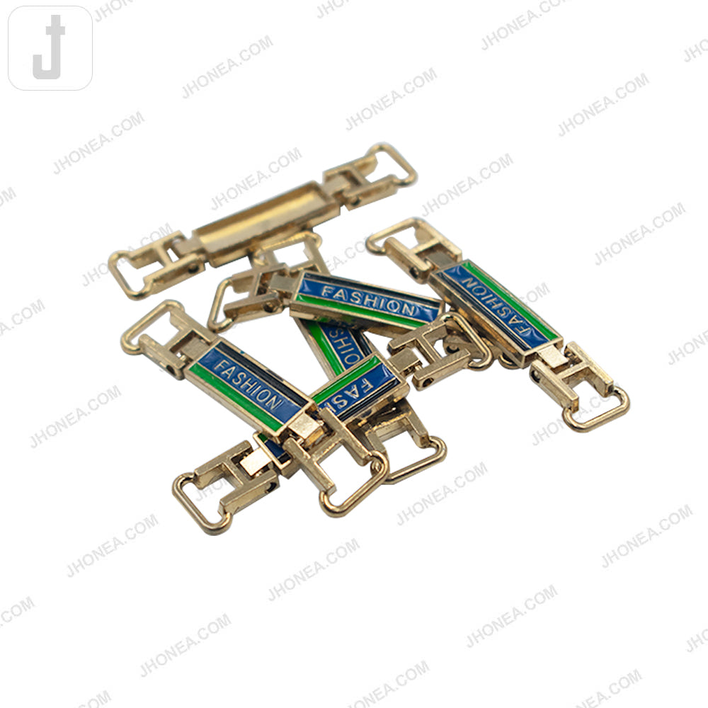 Shiny Gold Decorative Mini Metal Buckle for Clothing & Accessories