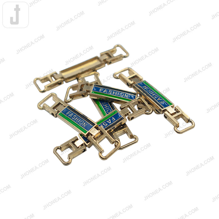 Shiny Gold Decorative Mini Metal Buckle for Clothing & Accessories