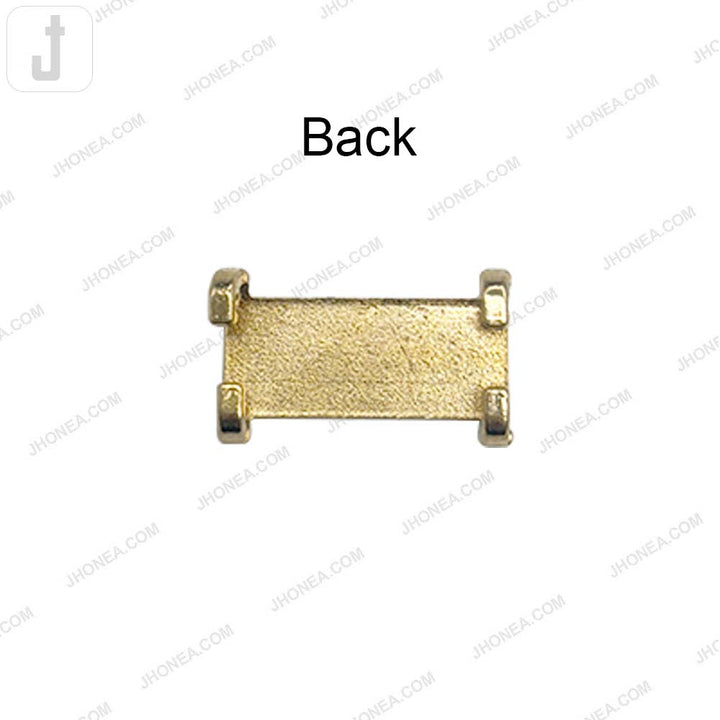 Black Enamel Alloy Decorative Hardware Accent for Bags/Wallets Accessories