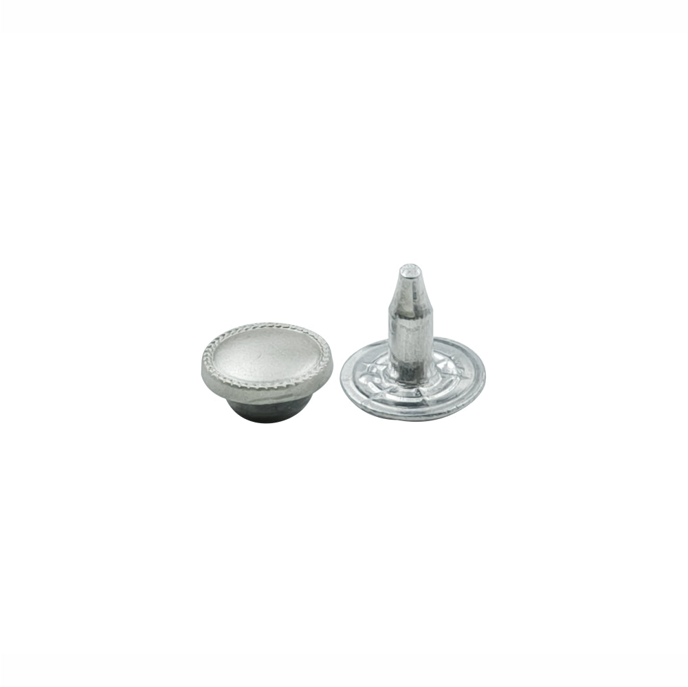 Matte Silver Rivet Fastener Studs for Jeans/Denims/Leathercrafts