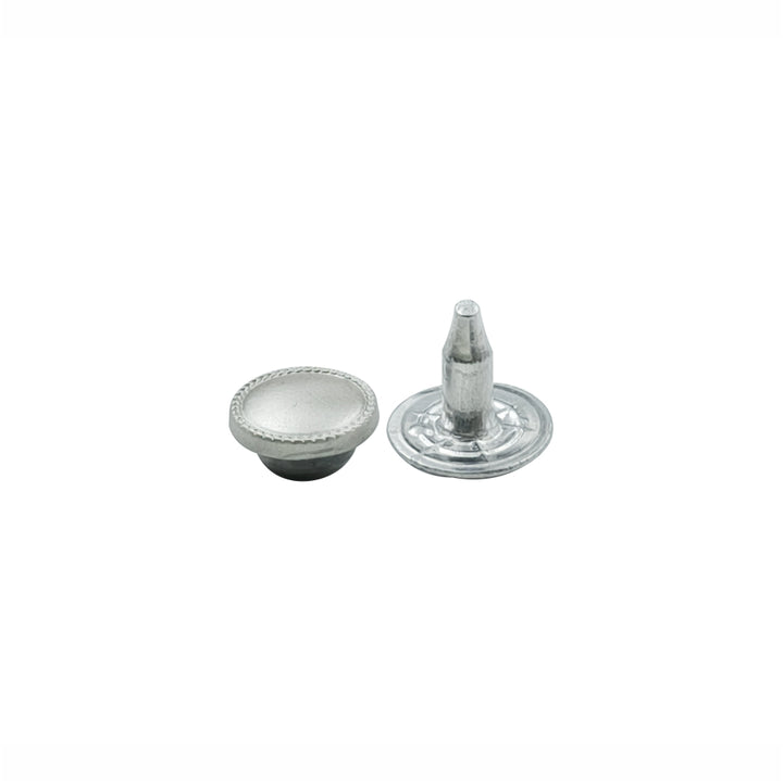 Matte Silver Rivet Fastener Studs for Jeans/Denims/Leathercrafts