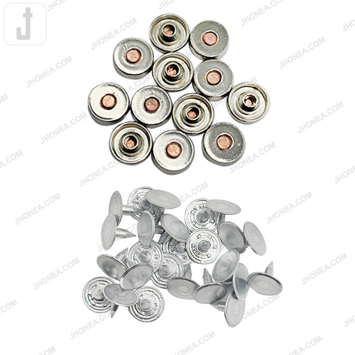 Stylish Shiny Finish Rivet Fastener Studs for Jeans/Skirts