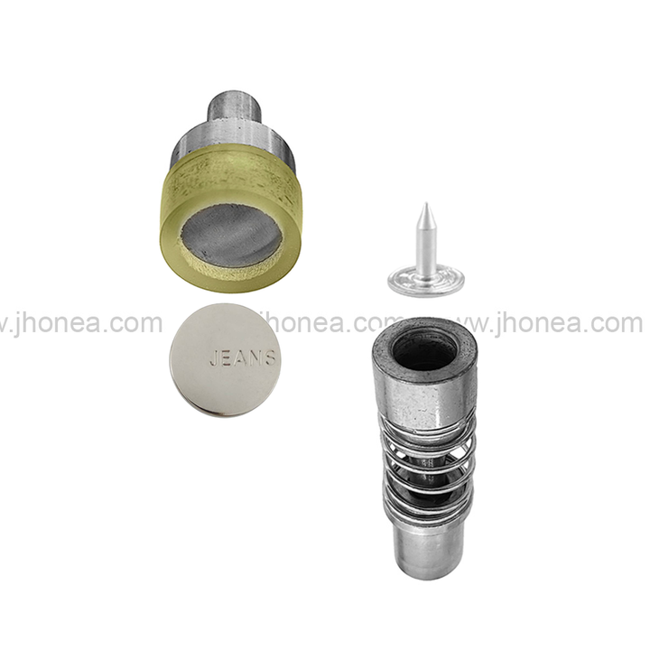 Durable Iron Jeans Button Die Set for Jeans Button Installation