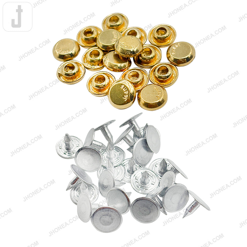 7mm Fashion Rivet Stud Fasteners for Leather/Denim/DIY Crafts