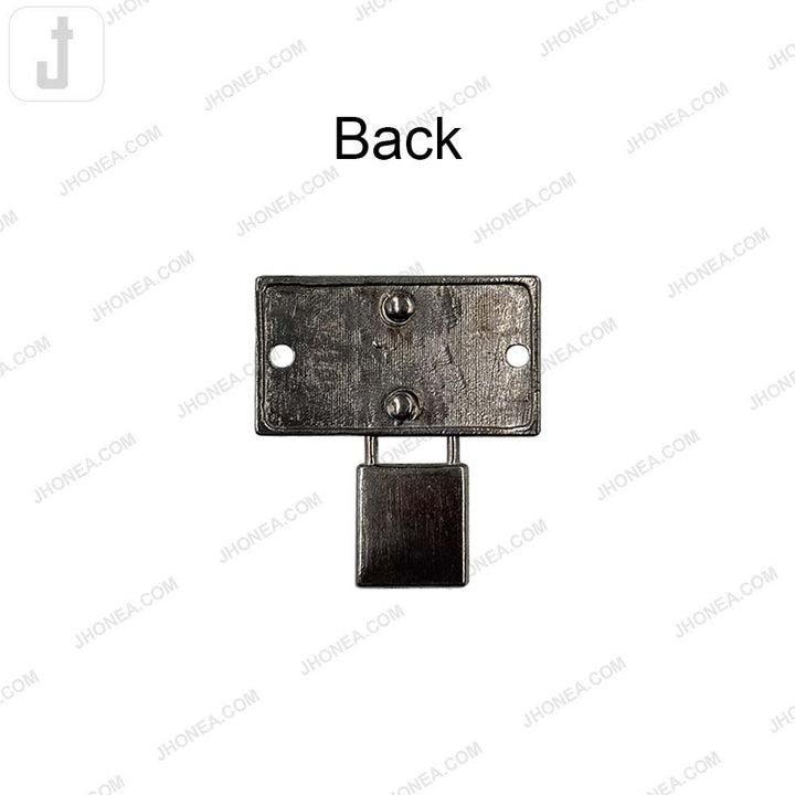 Decorative Lock-Inspired Alloy Metal Hardware Accessory