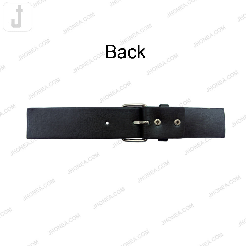 Timeless PU Leather Belt with Adjustable Prong Buckle