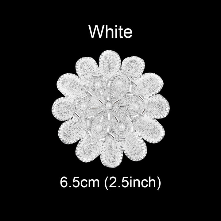 Pretty Floral Dyeable Lace Trim for Dresses & Garments