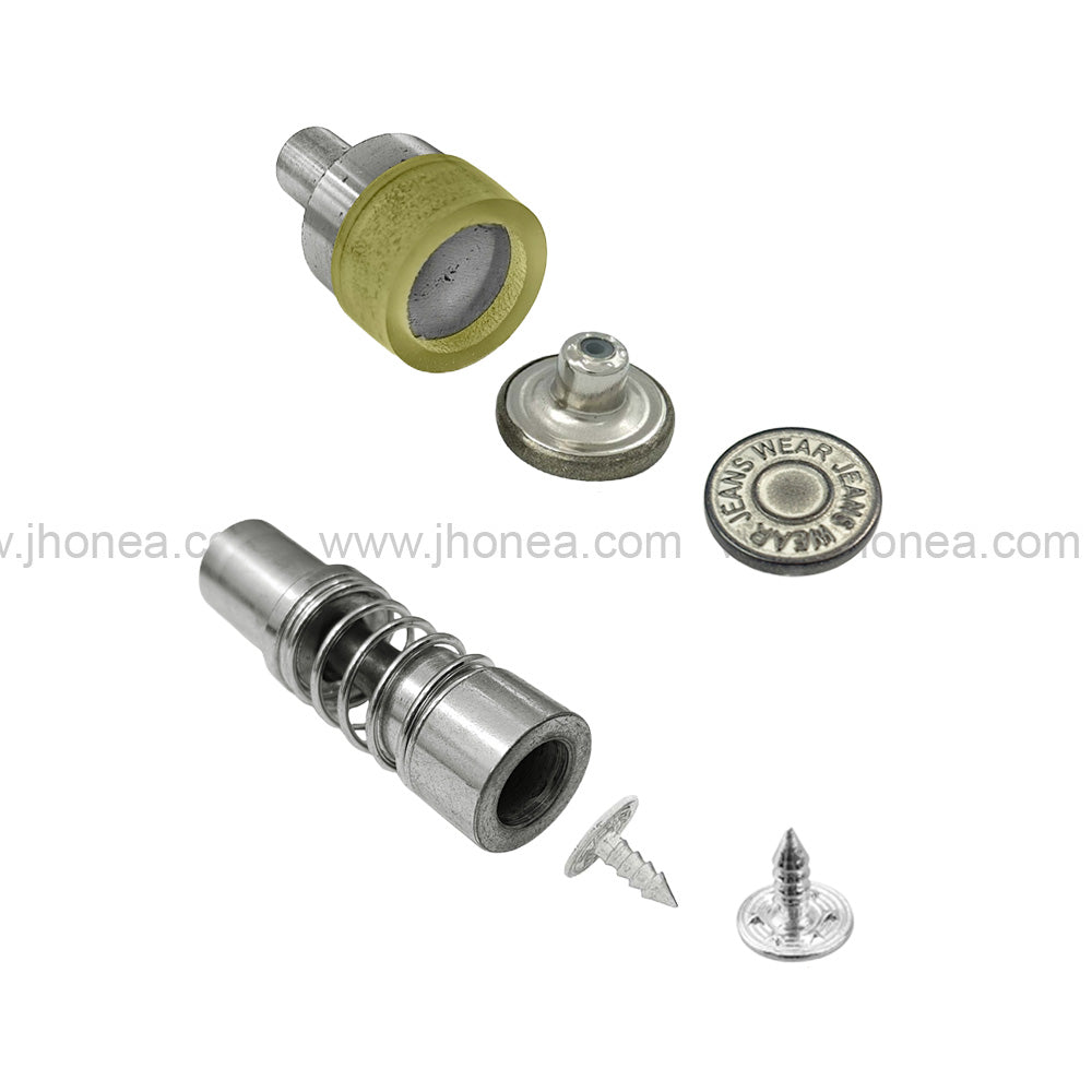 Round Engraved Jeans Button Die Mold for Button Fitting