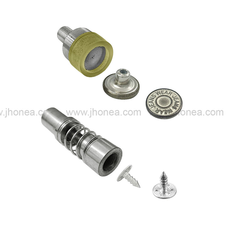 Round Engraved Jeans Button Die Mold for Button Fitting