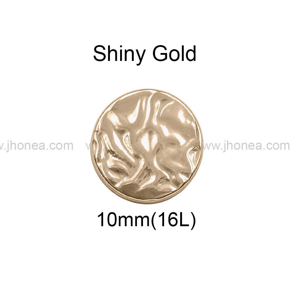 Round Shape Classic Hollow Back Shank Metal Button