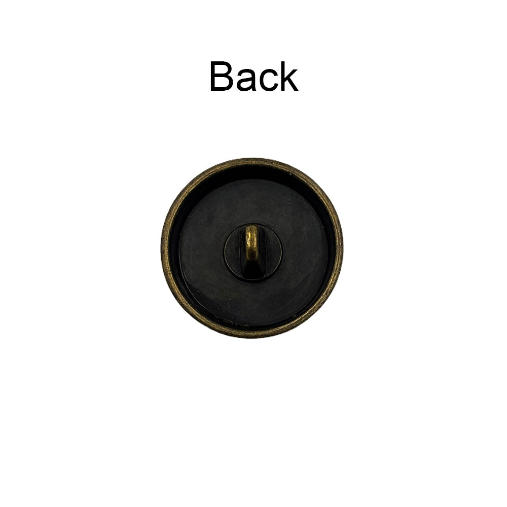 Premium Smooth Antique Surface Shirt/Coat Classic Loop Metal Buttons