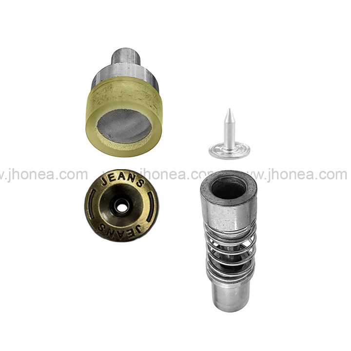 Jeans Button Attaching Die Set for Denim Clothing