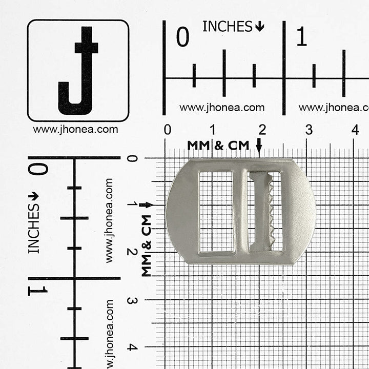 Silver Iron Adjustable Pant Buckle for Pant/Waistcoat