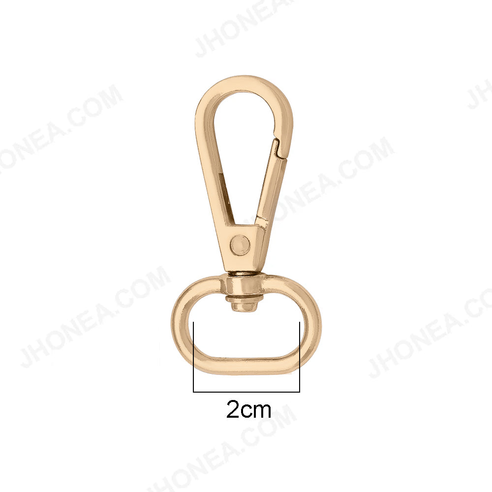 Shiny Gold/Silver Lobster Clasp Swivel Snap Hook Buckle