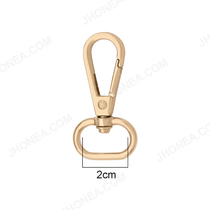 Shiny Gold/Silver Lobster Clasp Swivel Snap Hook Buckle