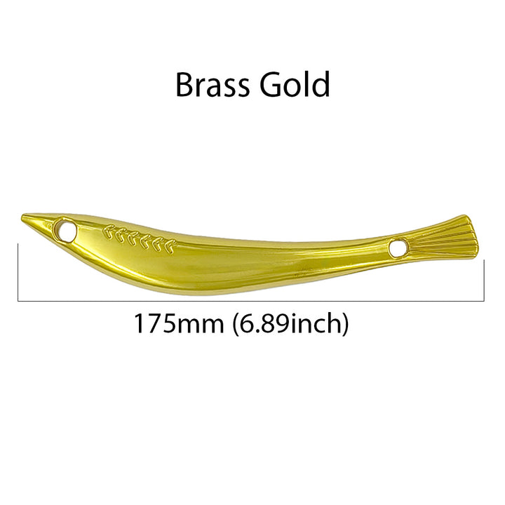 Decorative Curved Brass Gold Fashion Metal Buckle for Bags & Accessories
