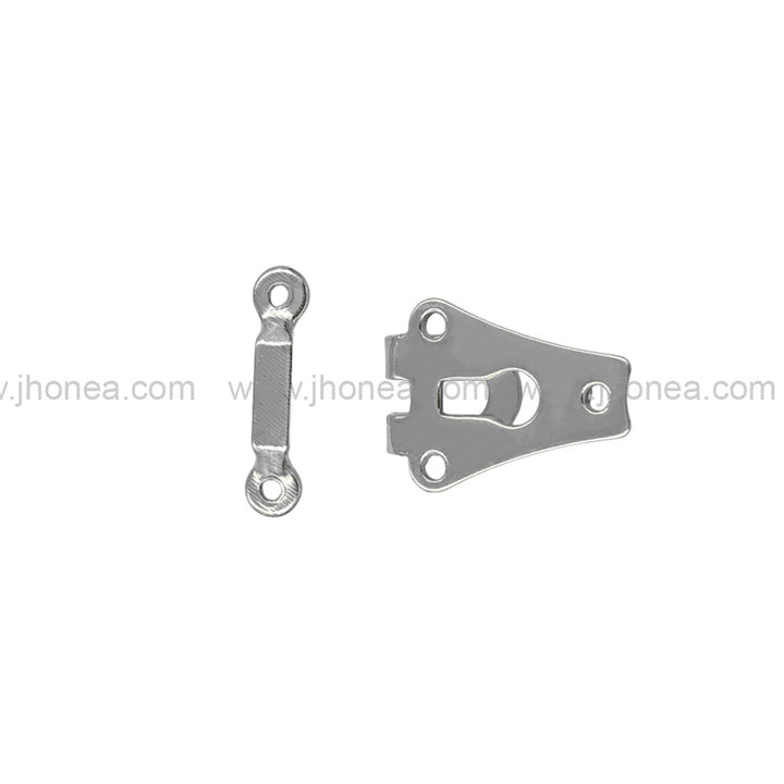 Premium Stainless Steel 2-Part Hook & Bar Sew-On Pant Trouser Hooks