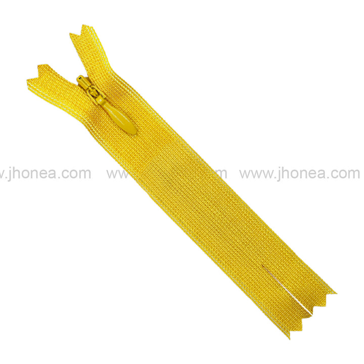 YKK #2 Invisible Closed-End Concealed Zipper 18 Inch Assorted Colors Pack of 60 Pieces