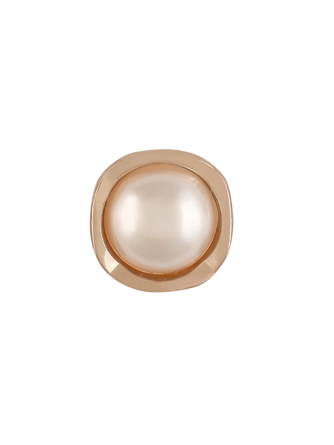 Rounded Square Shape Matte & Shiny Pearl Buttons