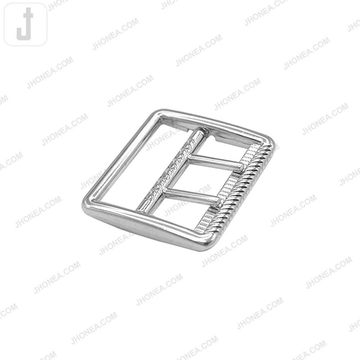 Modern Rectangular Shaped Metal Pant Buckle for Men’s & Women’s Apparel