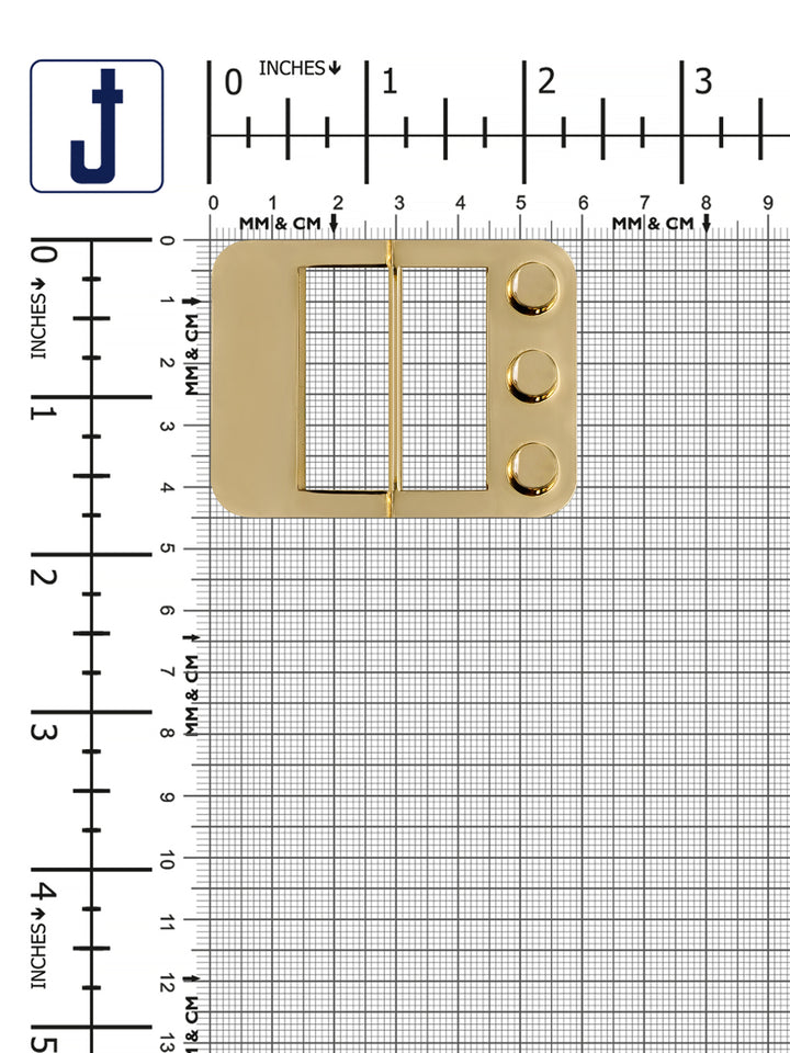 Glossy Fashionable Sliding Metal Buckle for Belts/Bags/Straps