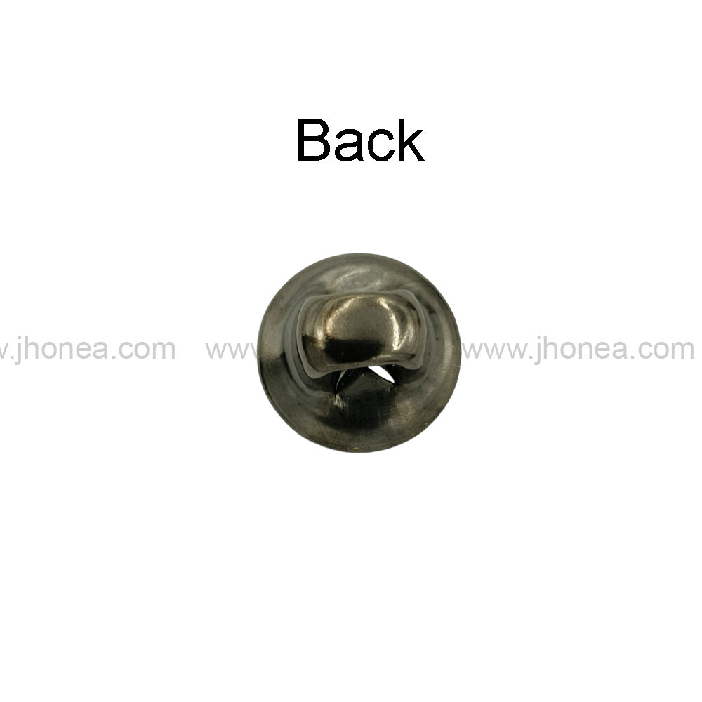 Stylish Gunmetal Diamond Button 8mm for Shirts/Kurtas & Designer Wear