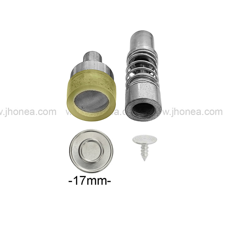 Iron Die Mold Set for Jeans Button Installation for Denim Garments