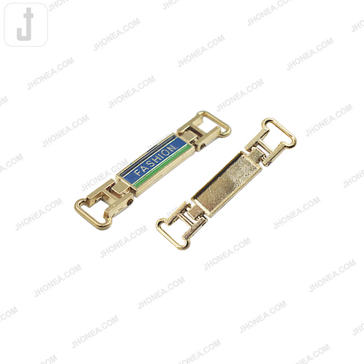 Shiny Gold Decorative Mini Metal Buckle for Clothing & Accessories