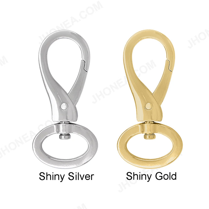 Designer Metal Swivel Lever Snap Hooks Clasp Buckle