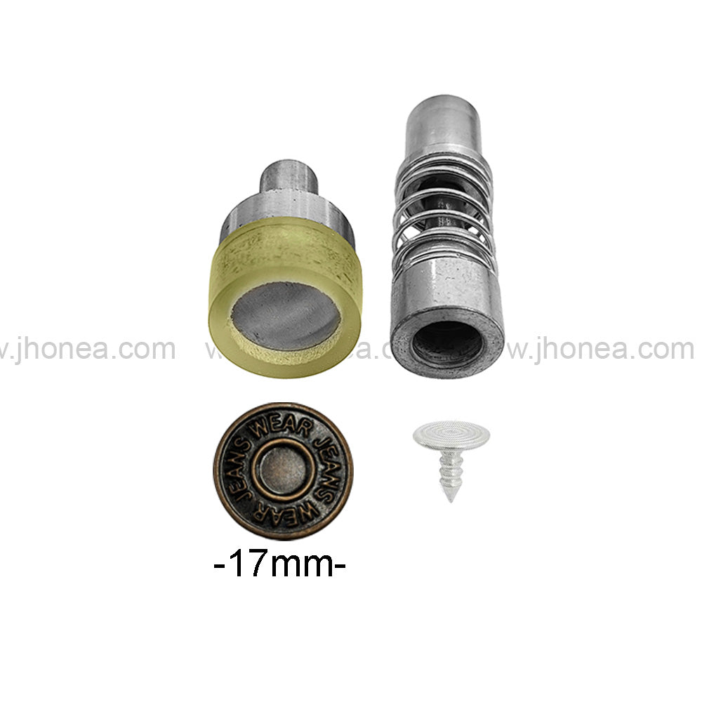 Durable Iron Denim Jeans Button Die Mold Set