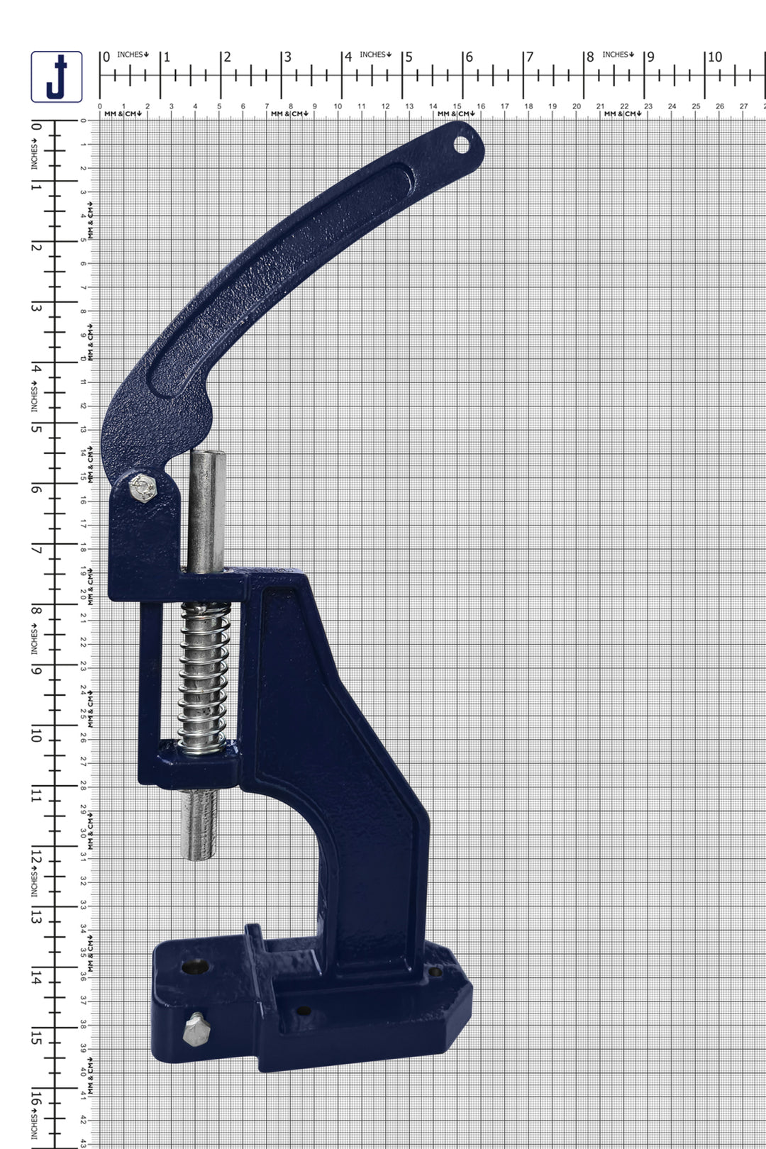 Manual Hand Press Machine with Two-Die set for Fabric Covered Buttons