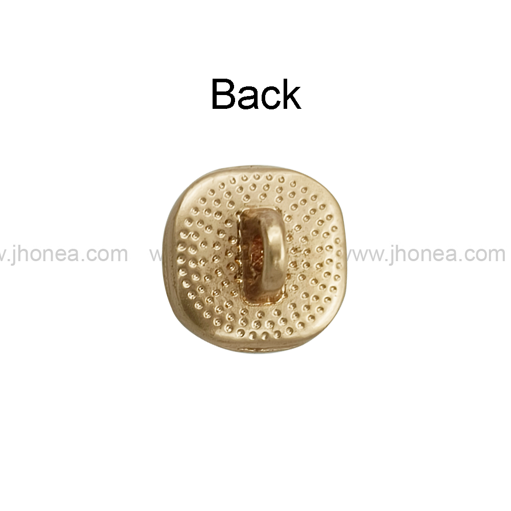 Rounded Square Shape Matte & Shiny Pearl Buttons
