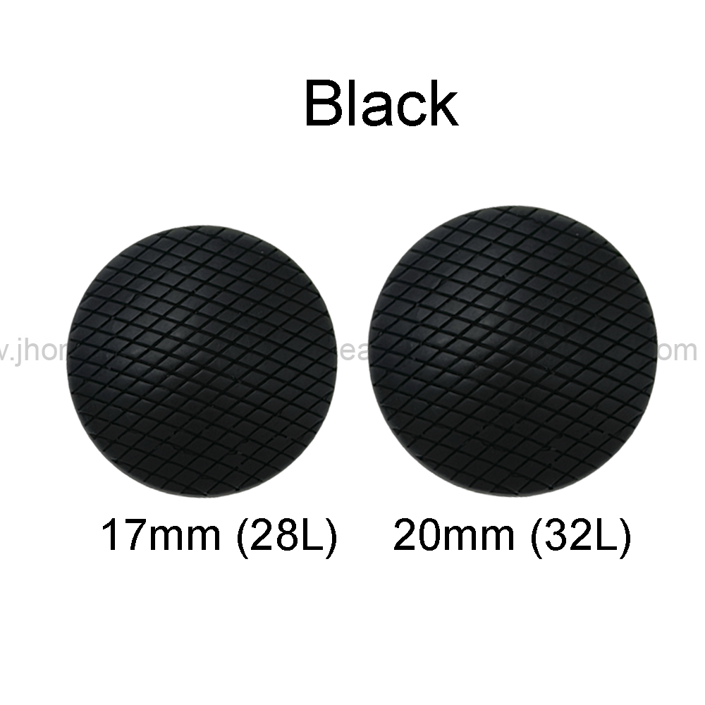 Fashionable Round Shape Black Polyester Blazer/Coat Button