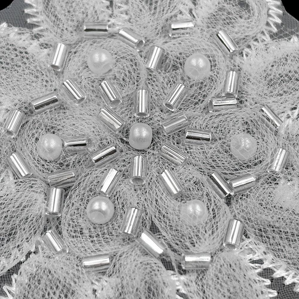 Pretty Floral Dyeable Lace Trim for Dresses & Garments