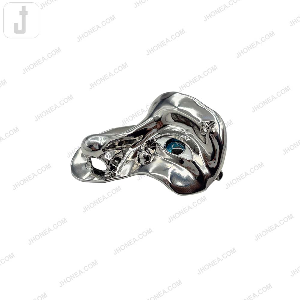 Abstract Evil Eye Face Pin Brooch for Clothing, Jackets and Fashion Accessories