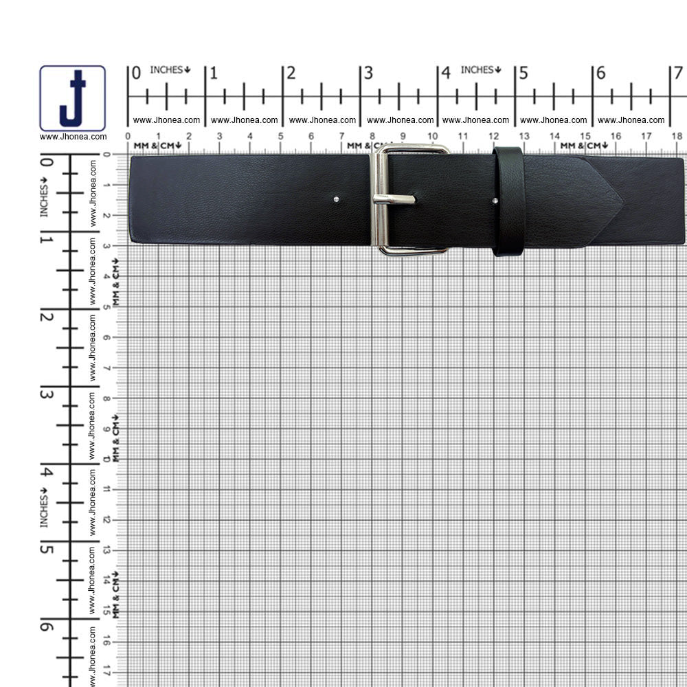 Timeless PU Leather Belt with Adjustable Prong Buckle