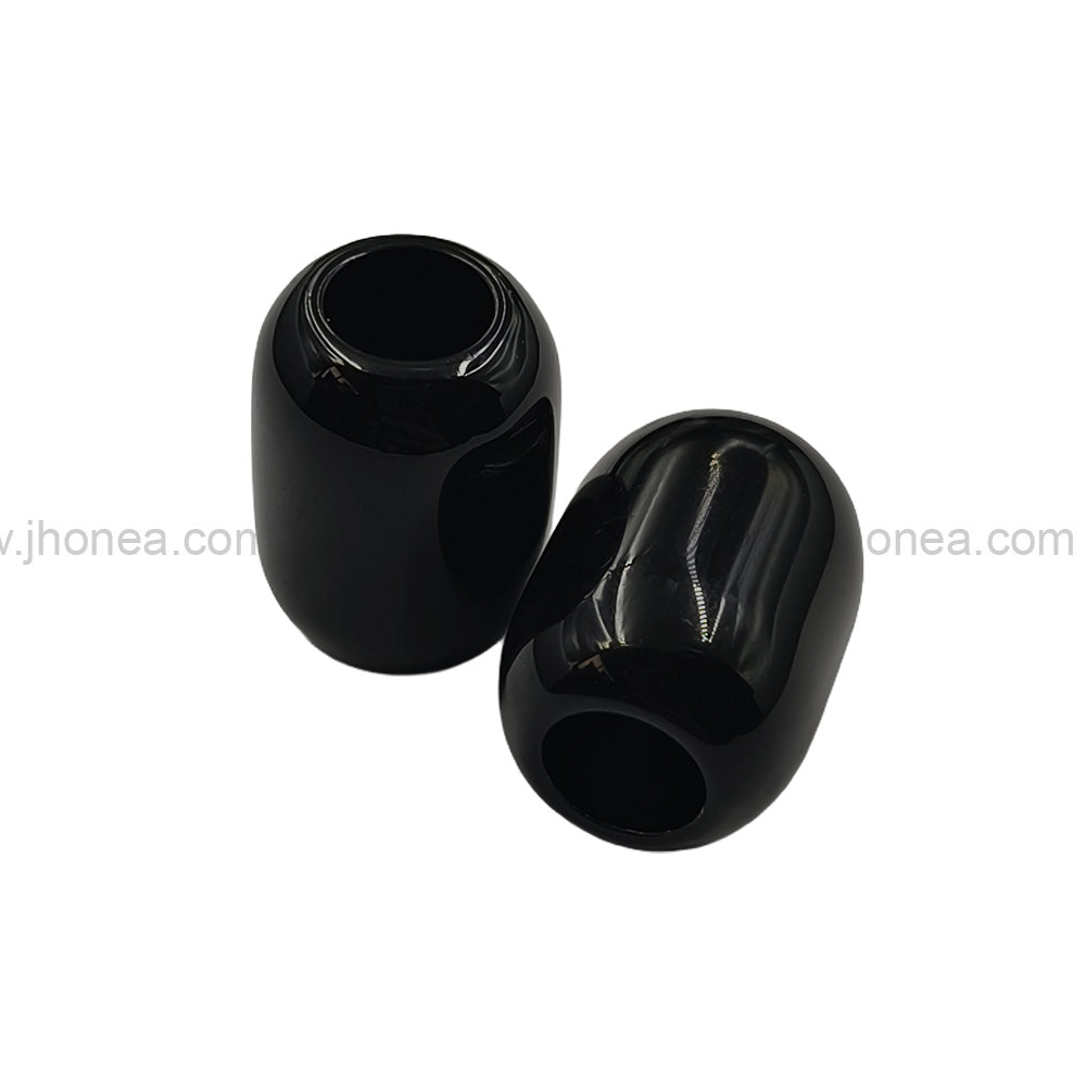 Stylish Black and White Polyester Beads for DIY Jewelry Accessories